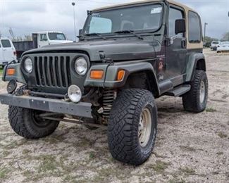 1998 Jeep Wrangler Sahara Edition - Vin 1J4FY49S8WP705198
