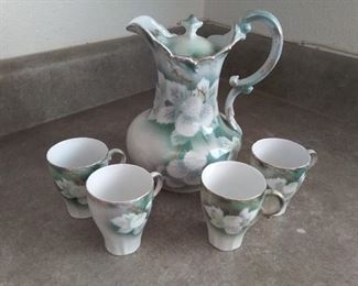 Antique coffee set