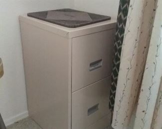 Metal file cabinet