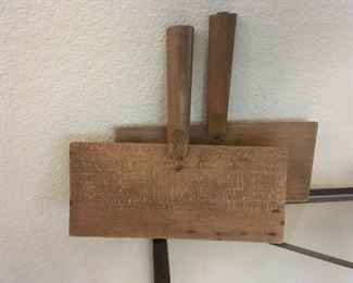 Antique horse brushes handmade