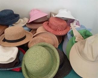 Ladies hats-some name-brand