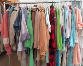 Nice ladies coats & sleepware