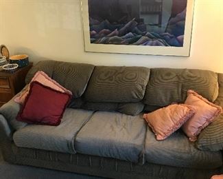 One of three piece living room set
