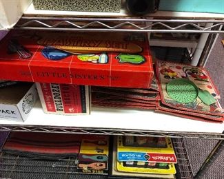 Vintage wind up toys 