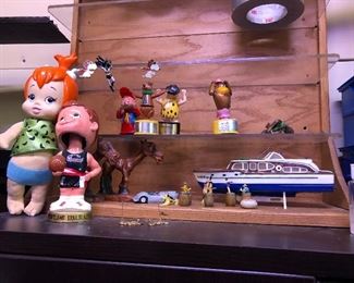 Push puppets vintage toys 