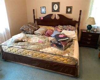 American Drew Mahogany bedroom suite