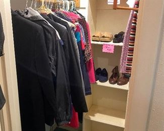 Women's clothing, shoes and purses