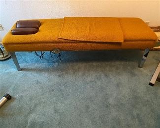 Vintage massage table