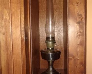 Antique oil lamp