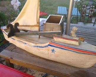 Antique Wooden Boat