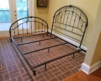 Queen sized Wrought Iron Bed Frame