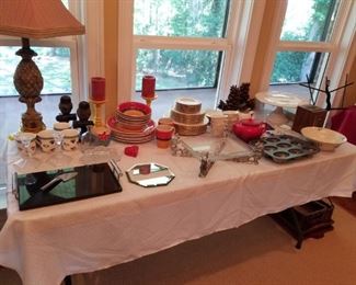 Lamp and Misc Items