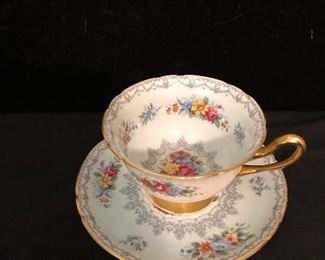 Crochet Blue 13331 Cup and Saucer $40