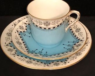 Vintage Cup and Saucer and Bread and Butter Plate $60
