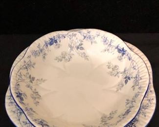 Dainty Blue #12086 - 6.25" Bowl and 7.25" Salad Plate - $20 for both