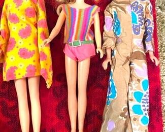 Barbie, Francie, Skipper,