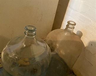 Big glass jugs 