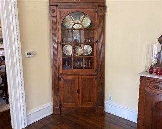 Anique Corner Cabinet