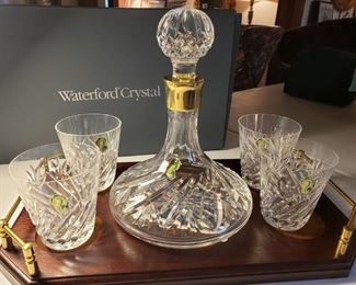 HIGH END WATERFORD DECANTER SET
