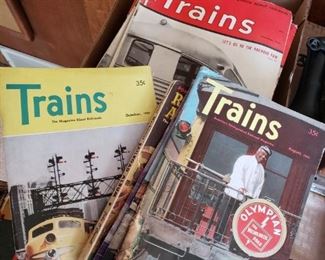 VINTAGE TRAIN MAGS