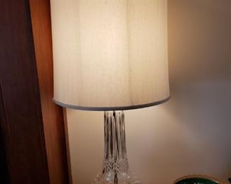 ANOTHER WATERFORD LAMP