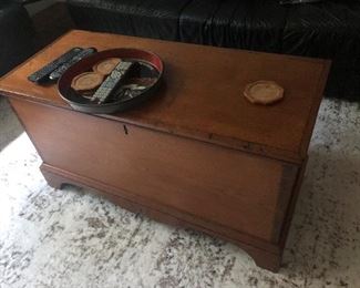 Antique Chest/Coffee Table