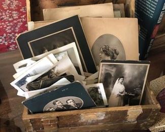 Vintage photos and cabinet cards