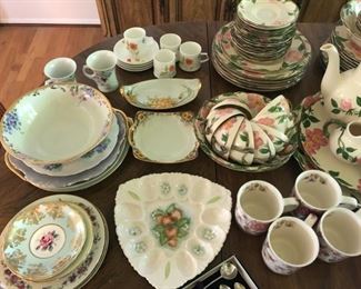 Set of Franciscan Ware Desert Rose and more