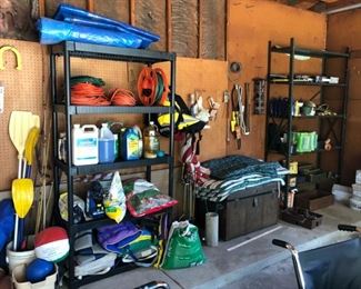 Garage full of all kinds of items