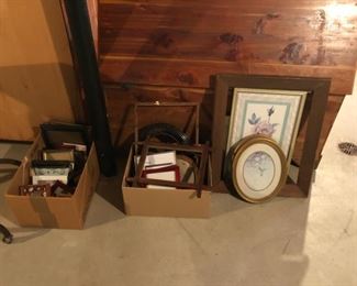 Boxes of picture frames