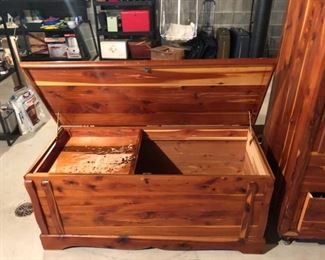 Cedar storage chest