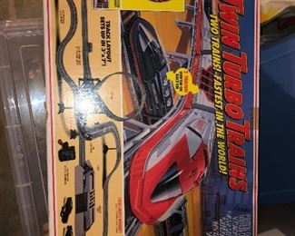 Train set in box