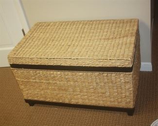 WICKER TRUNK