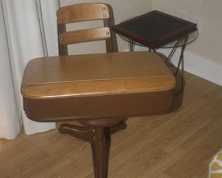 VINTAGE SCHOOL DESK