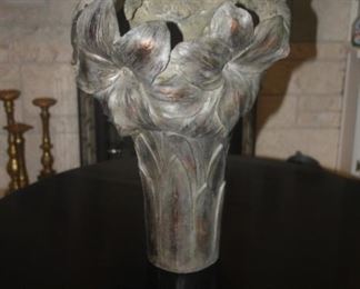 LARGE ART VASE