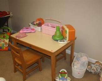 CHIDS WOOD TABLE