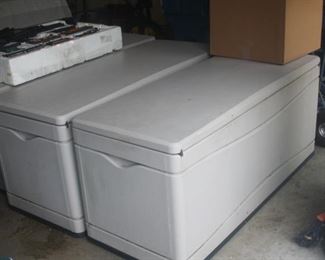 HUGE OUTDOOR STORAGE BOXES