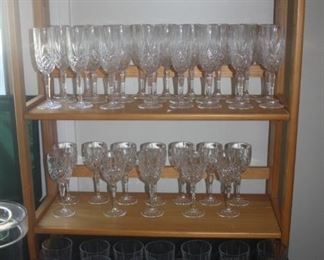 MADE IN FRANCE ! LEAD CRYSTAL GOBLETS + GLASSES