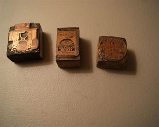 Copper printer's blocks