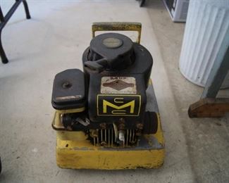 Vintage generator. 