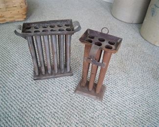Metal candle stick molds
