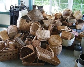 Yes, we have a few baskets!  No, this is not a Longaberger corporate outlet!