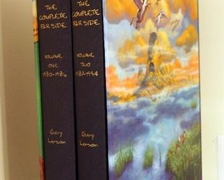 Gary Larson's Complete Far Side Collection, Volumes 1 And 2, Hardback, In A Collector's Sleeve