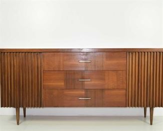 Mid century modern walnut sideboard $875