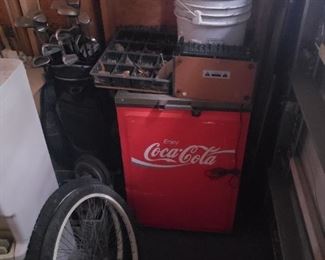 Coca Cola cooler & more