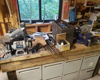 bench grinder & more