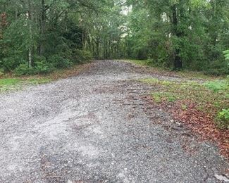 walk down driveway - be careful