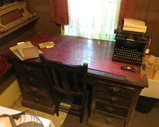 C F’s original desk! 