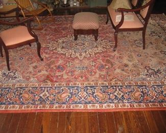Wool Oriental rug 9'6" x 13'2"
