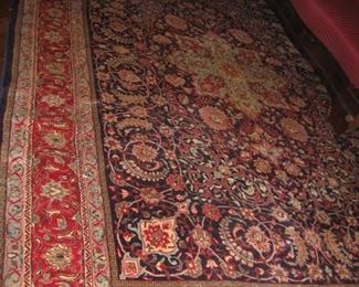 Wool Oriental rug 9'1" x 13'3"